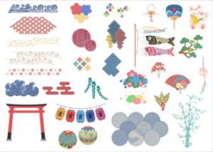 Japanese Artistic Illustration